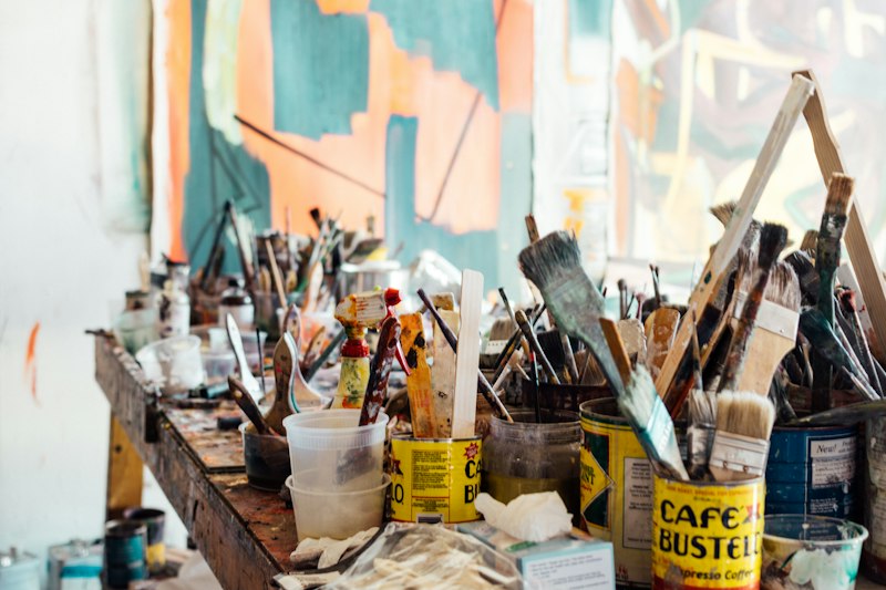 Art pavilion studio